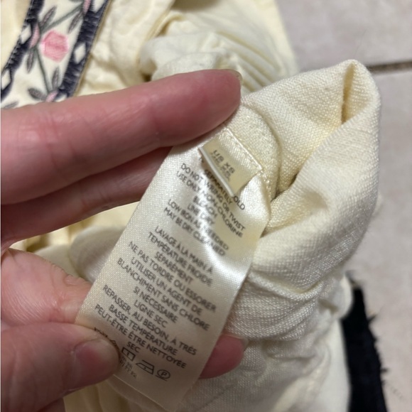 Anthropologie Annaleigh Piper Embroidered Belted Shorts size XS - Picture 6 of 7